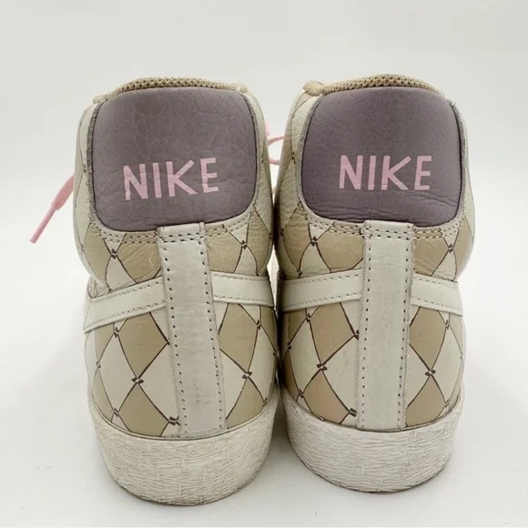 Nike Blazer High Premium 312457-212 Sail / White Men Size 8.5 (2007) Rare